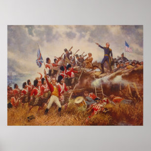 The Battle of New Orleans by Edward Percy Moran Poster