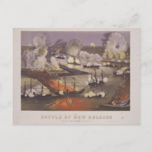 The Battle of New Orleans by Thomas S. Sinclair Postcard