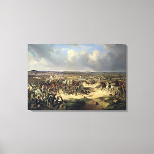 The Battle of Paris on 17th March 1814, 1834 Canvas Print