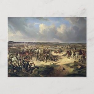 The Battle of Paris on 17th March 1814, 1834 Postcard