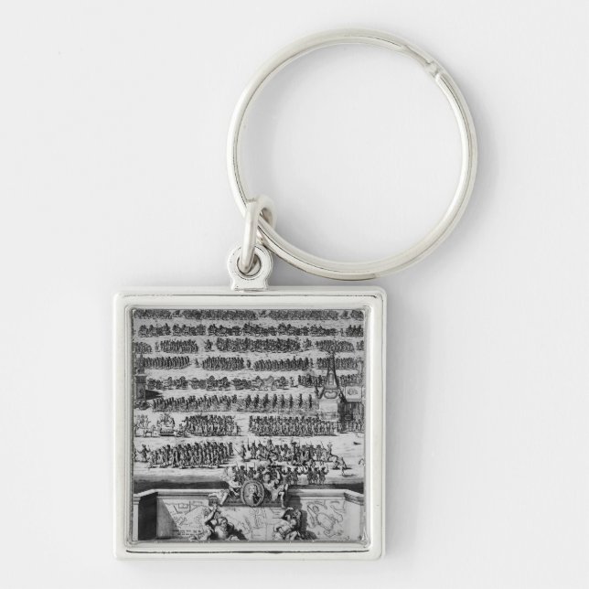 The Battle of Pottava, 1709 Key Ring (Front)