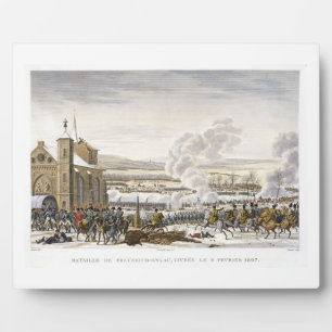 The Battle of Preussisch-Eylau, 9 February 1807, e Plaque