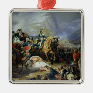 The Battle of Rivoli, 1844 Metal Tree Decoration