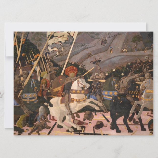 The Battle of San Romano (Mediaeval War Painting) (Front)