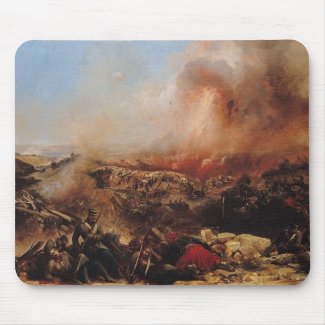 The Battle of Sebastopol Mouse Mat (Front)