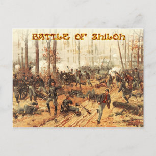 The Battle of Shiloh Postcard