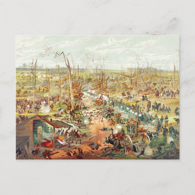 The Battle of Shiloh Postcard (Front)
