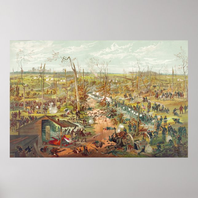 The Battle of Shiloh Poster (Front)