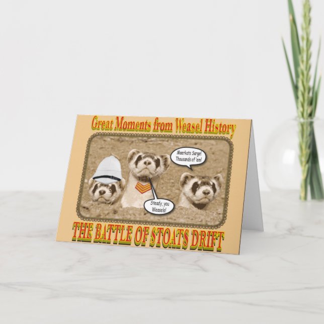 The Battle of Stoats Drift Notecard (Front)