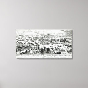 The Battle of the Boyne, c.1690 Canvas Print