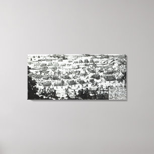 The Battle of the Boyne, c.1690 Canvas Print