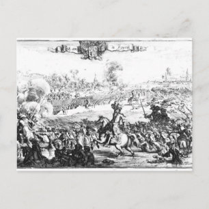 The Battle of the Boyne, July 1st 1690 Postcard
