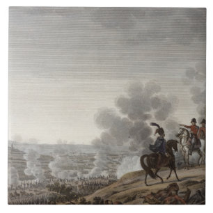 The Battle of the Moskva, 7 September 1812, engrav Tile