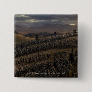 The Battle of the Pelennor Fields 15 Cm Square Badge