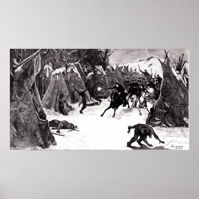 The Battle of the Washita Poster (Front)