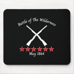 The Battle Of The Wilderness Virginia 1864 Civil B Mouse Mat