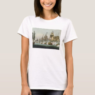 The Battle of Trafalgar, 21st October 1805, engrav T-Shirt