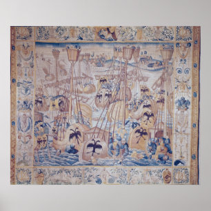 The Battle of Tunis or Lepanto Poster