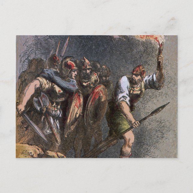 The Battle of Veii Postcard (Front)