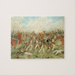 The Battle of Vitoria, June 21st 1813 (w/c on pape Jigsaw Puzzle