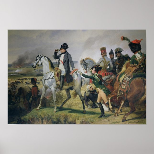The Battle of Wagram, 6th July 1809, 1836 Poster (Front)