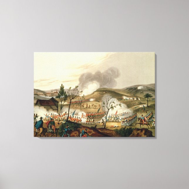 The Battle of Waterloo, 18 June 1815 Canvas Print (Front)