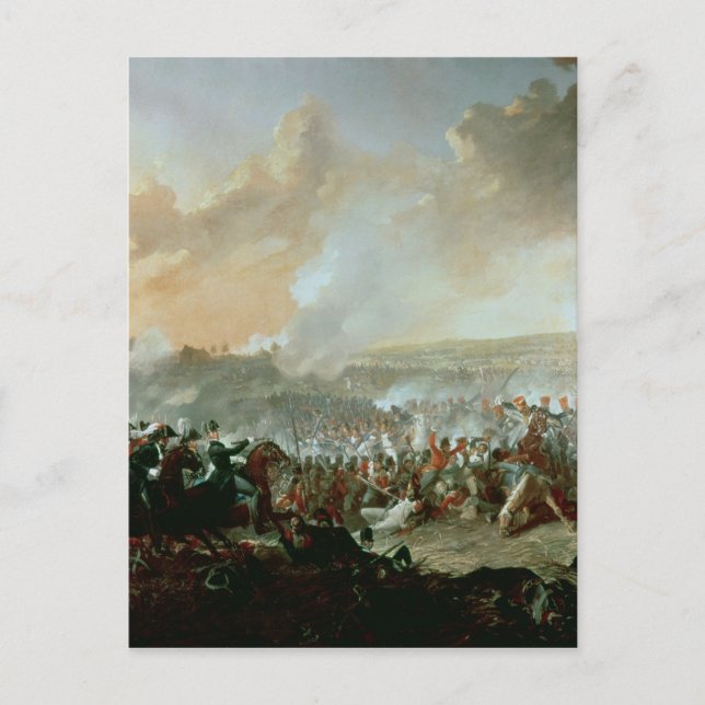 The Battle of Waterloo, 18th June 1815 Postcard (Front)