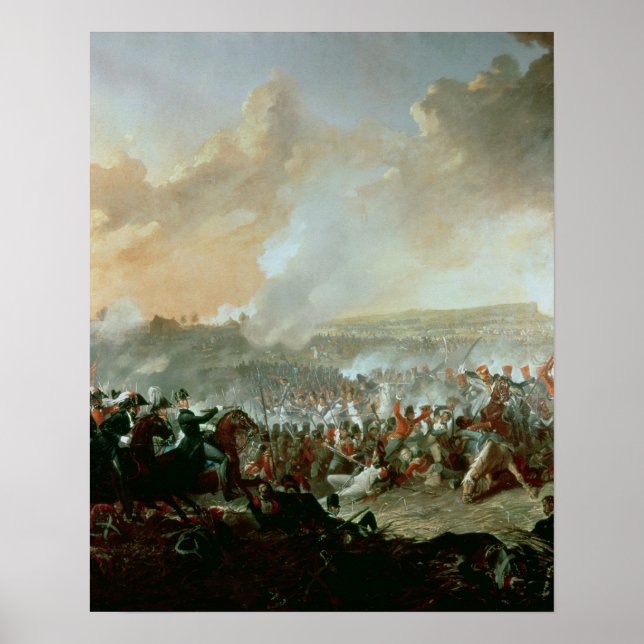 The Battle of Waterloo, 18th June 1815 Poster (Front)