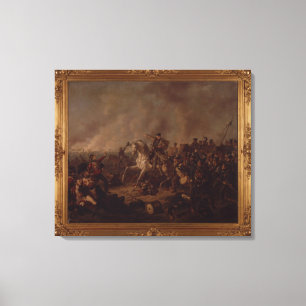 The Battle of Waterloo Canvas Print