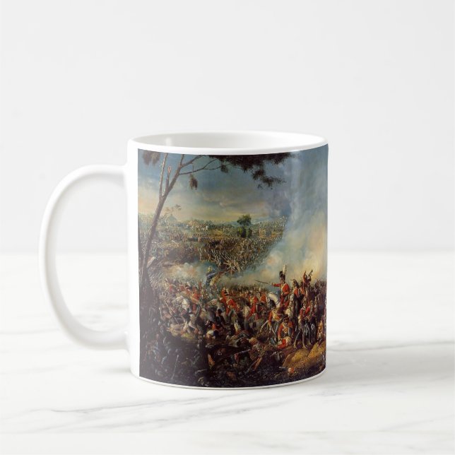 The Battle of Waterloo Coffee Mug (Left)