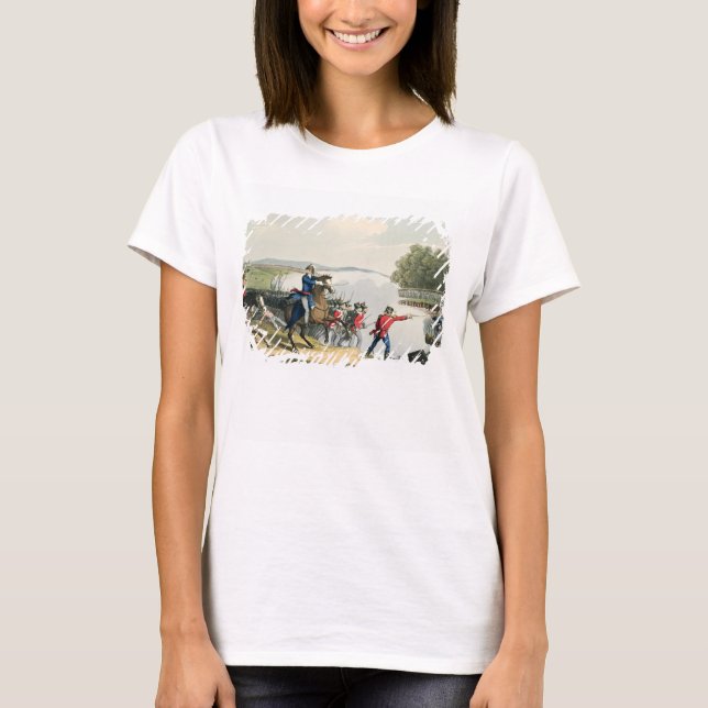 The Battle of Waterloo Decided by the Duke of Well T-Shirt (Front)