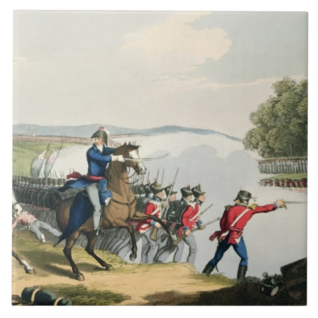 The Battle of Waterloo Decided by the Duke of Well Tile (Front)