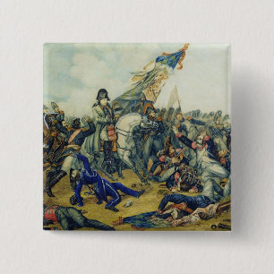 The Battle of Waterloo in 1815, 1831 15 Cm Square Badge