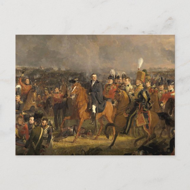 The Battle of Waterloo Postcard (Front)