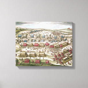 The Battle of White Mountain , 8th November 1620 Canvas Print