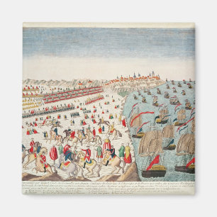 The Battle of Yorktown, 19th October 1781 Magnet