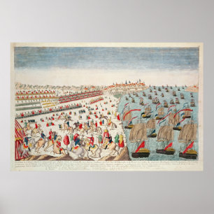 The Battle of Yorktown, 19th October 1781 Poster