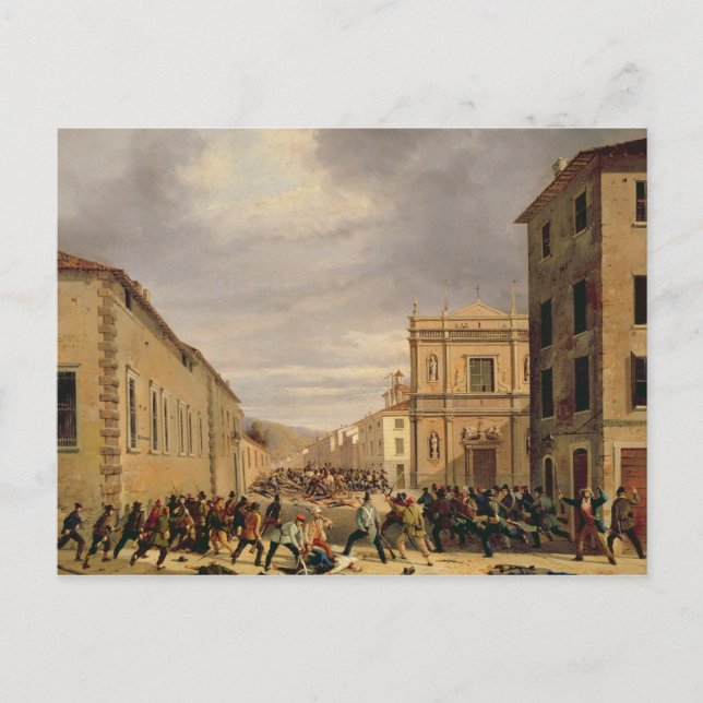 The Battle Postcard (Front)