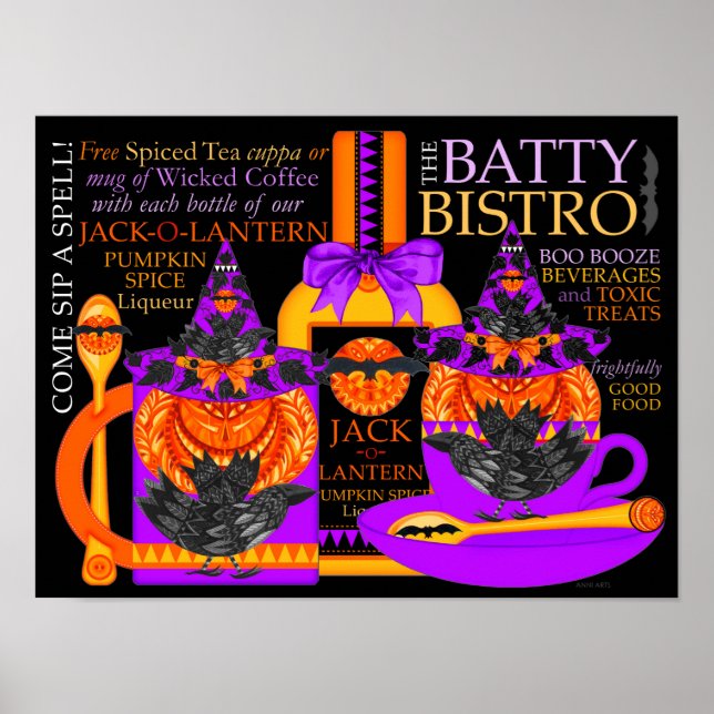 The Batty Bistro Poster (Front)