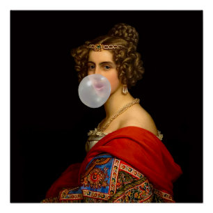 The Bavarian Beauty and the Bubble Gum	 Poster