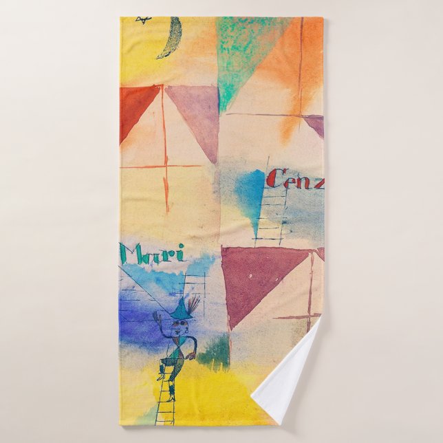 The Bavarian Don Giovanni, Klee Bath Towel (Bath Towel)