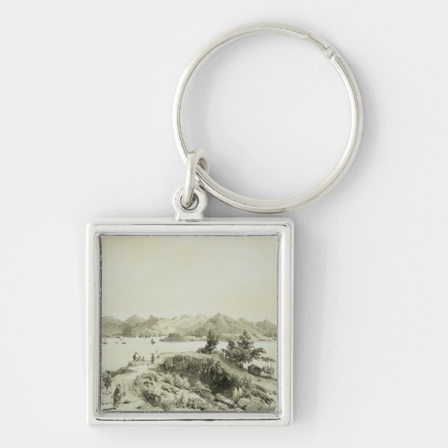 The Bay and Island of Hong Kong, plate 4 from 'Ske Key Ring (Front)