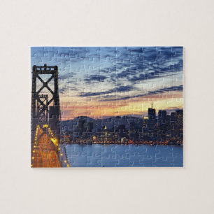 The Bay Bridge from Treasure Island Jigsaw Puzzle