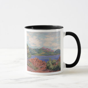The Bay of Agay, c.1905 (oil on canvas) Mug