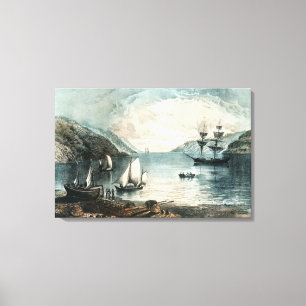 The Bay of Annapolis, c.1880 Canvas Print