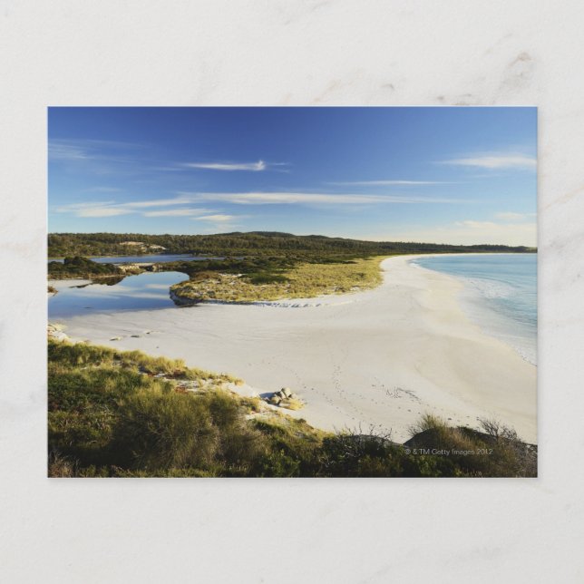 The Bay of Fires on Tasmania's East Coast Postcard (Front)