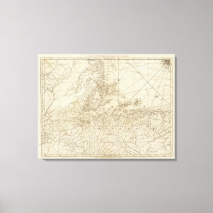 The Bay of Honduras Canvas Print