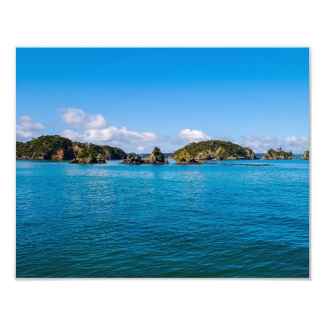 The Bay of Islands, New Zealand - Photo Print (Front)