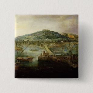 The Bay of Naples 15 Cm Square Badge