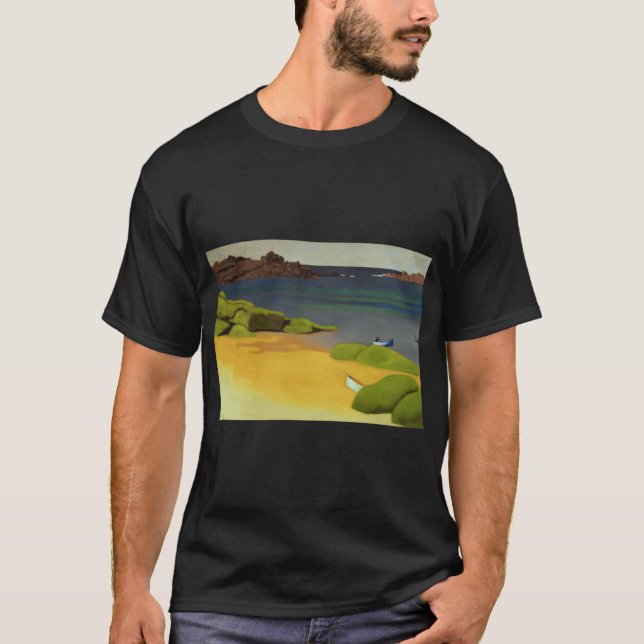 The bay of Tregastel T-Shirt (Front)
